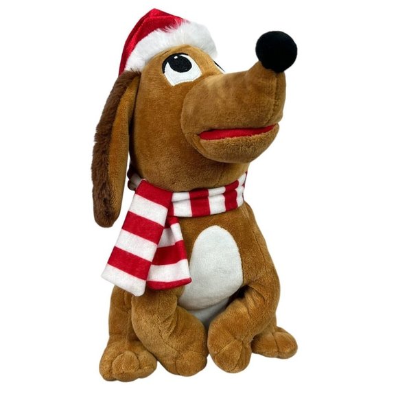 Gemmy Other - Gemmy Animated Plush Dog Christmas Singing Musical Holiday Baby Please Come Home